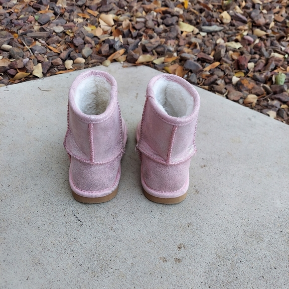 Old Navy Pink Sparkly Boots - Picture 6 of 7